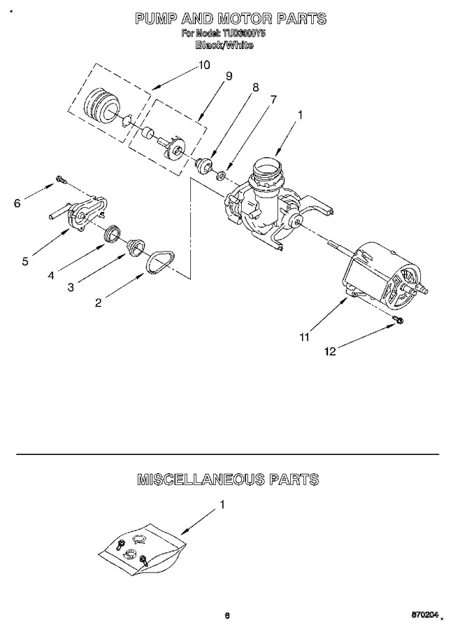 Diagram for TUD3000Y5