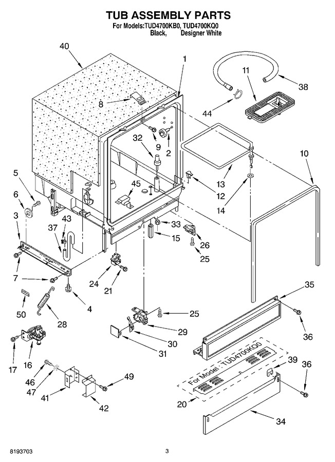 Diagram for TUD4700KQ0