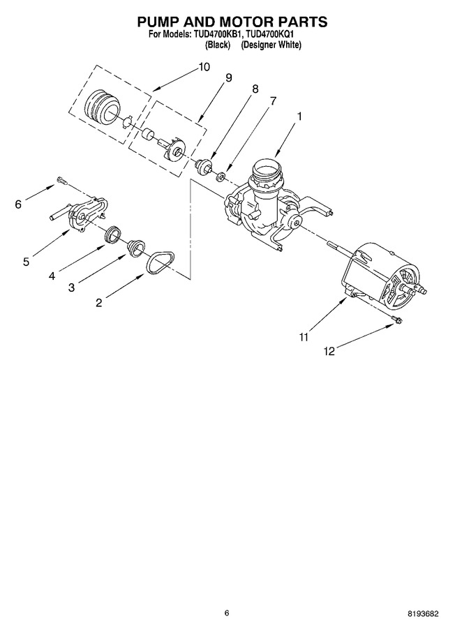 Diagram for TUD4700KB1