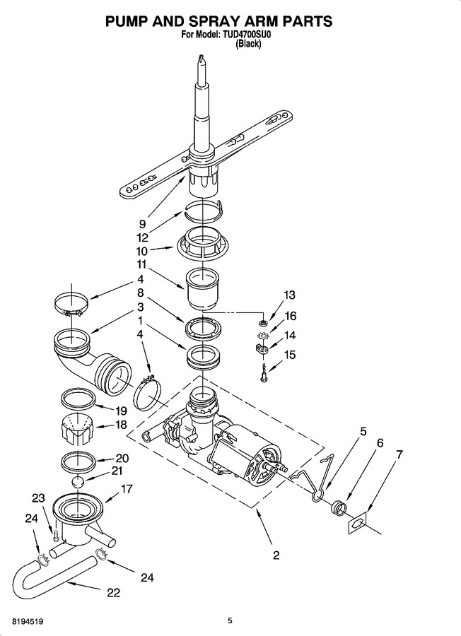 Diagram for TUD4700SU0