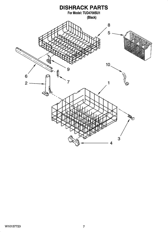 Diagram for TUD4700SU1