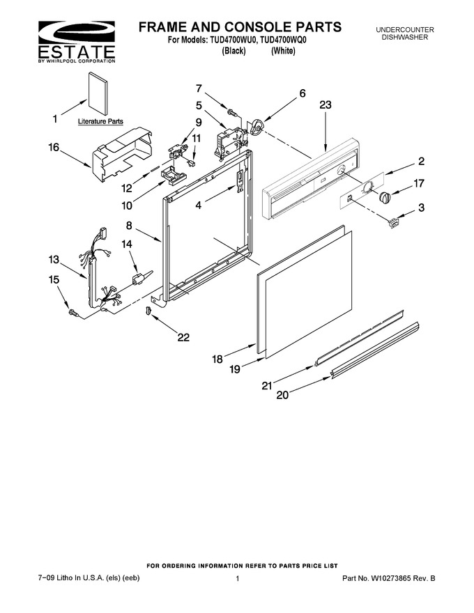 Diagram for TUD4700WQ0