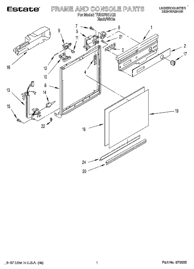 Diagram for TUD5700EQ2