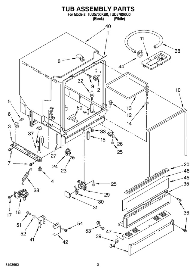 Diagram for TUD5700KB0