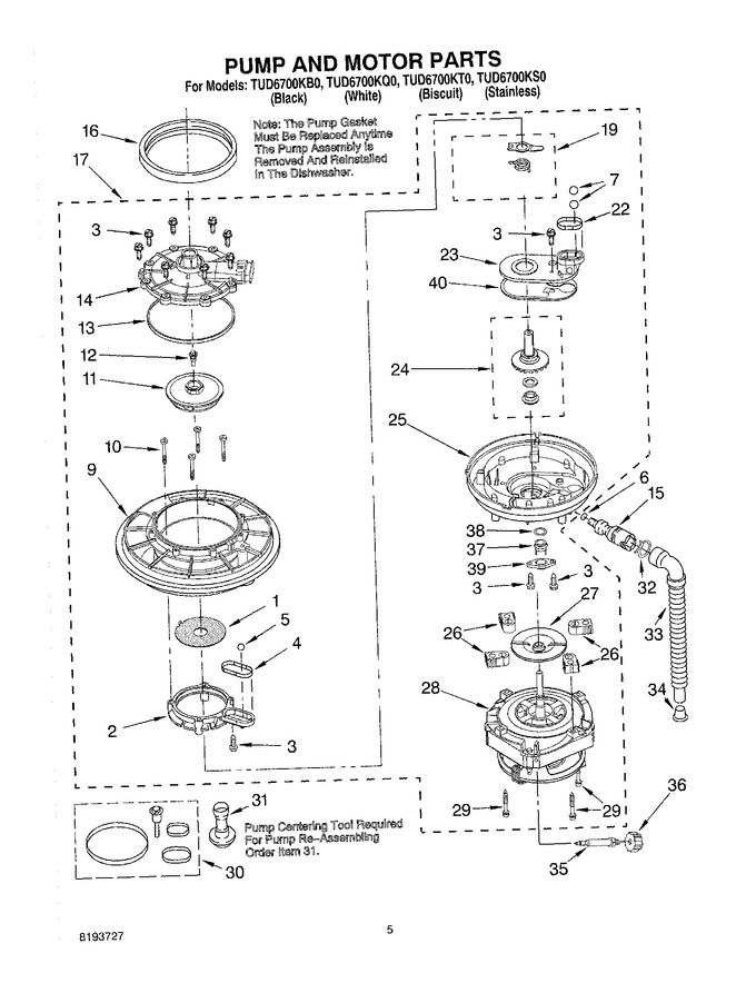 Diagram for TUD6700KS0