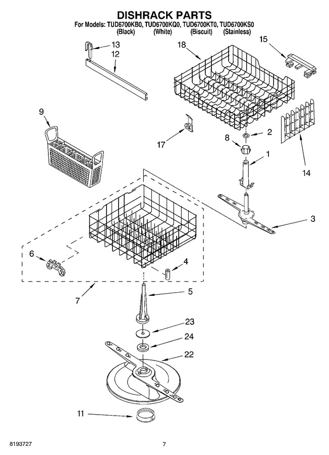 Diagram for TUD6700KT0
