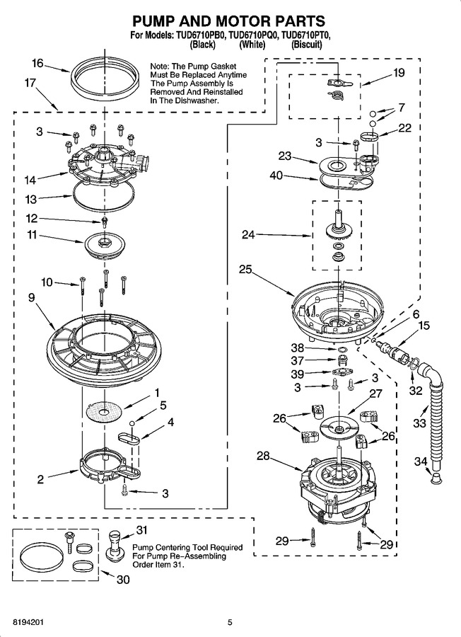 Diagram for TUD6710PB0