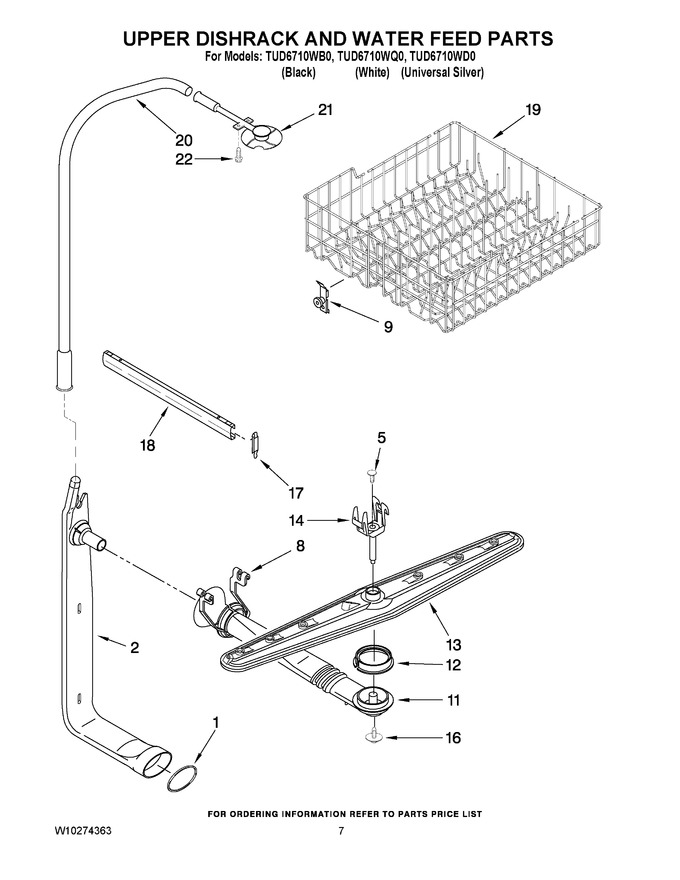 Diagram for TUD6710WQ0