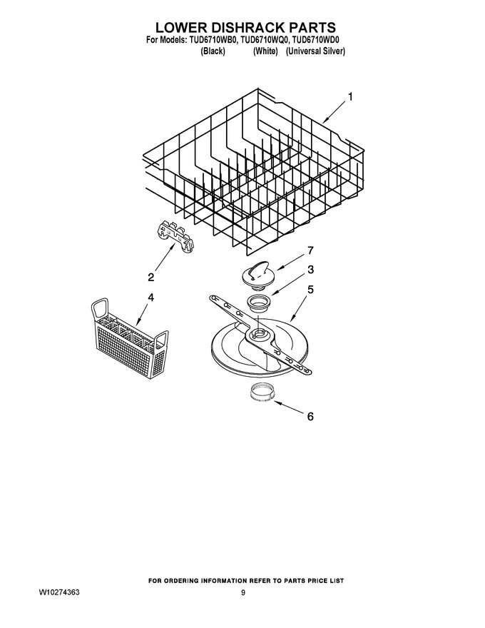 Diagram for TUD6710WQ0