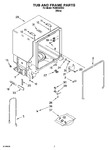 Diagram for 07 - Tub And Frame Parts