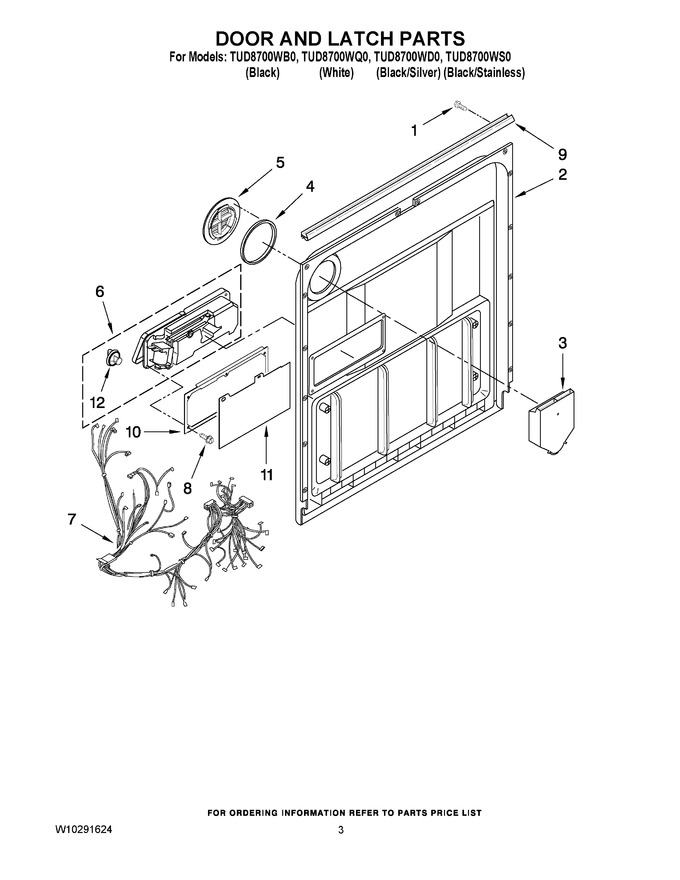 Diagram for TUD8700WB0