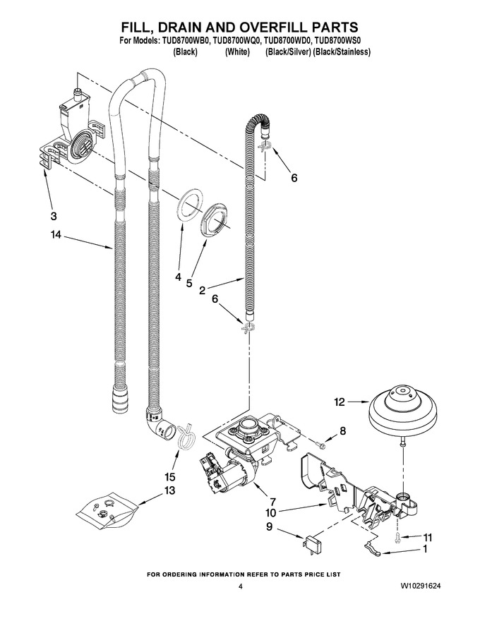 Diagram for TUD8700WS0