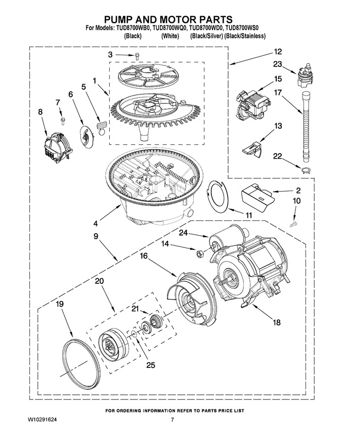 Diagram for TUD8700WS0