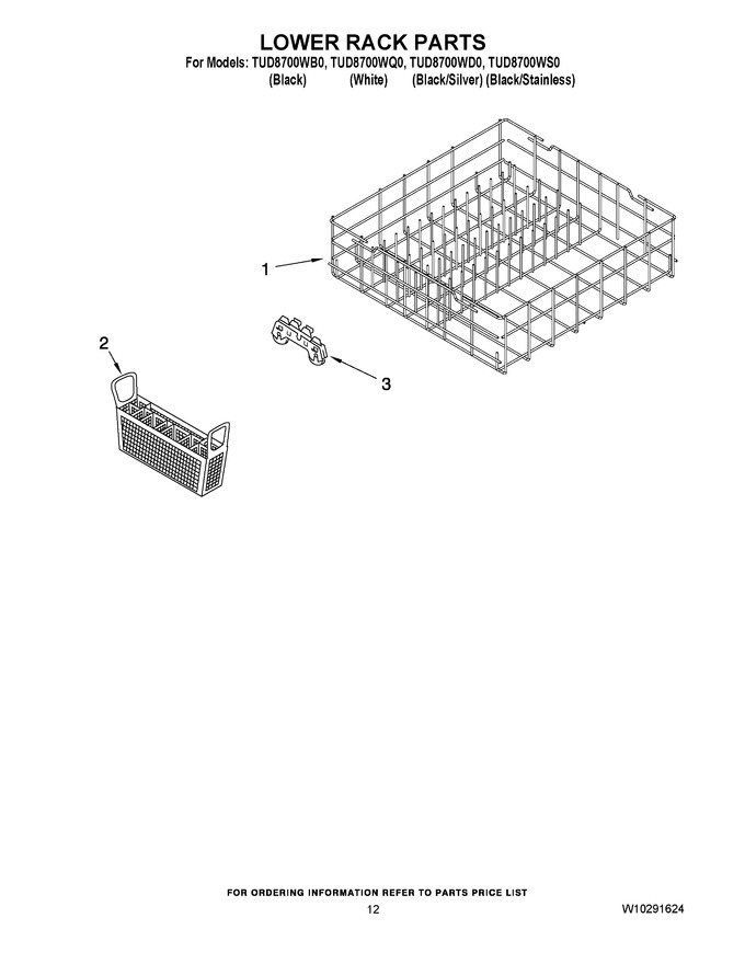 Diagram for TUD8700WS0