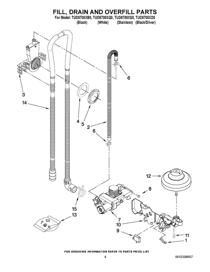 Diagram for TUD8700XD0
