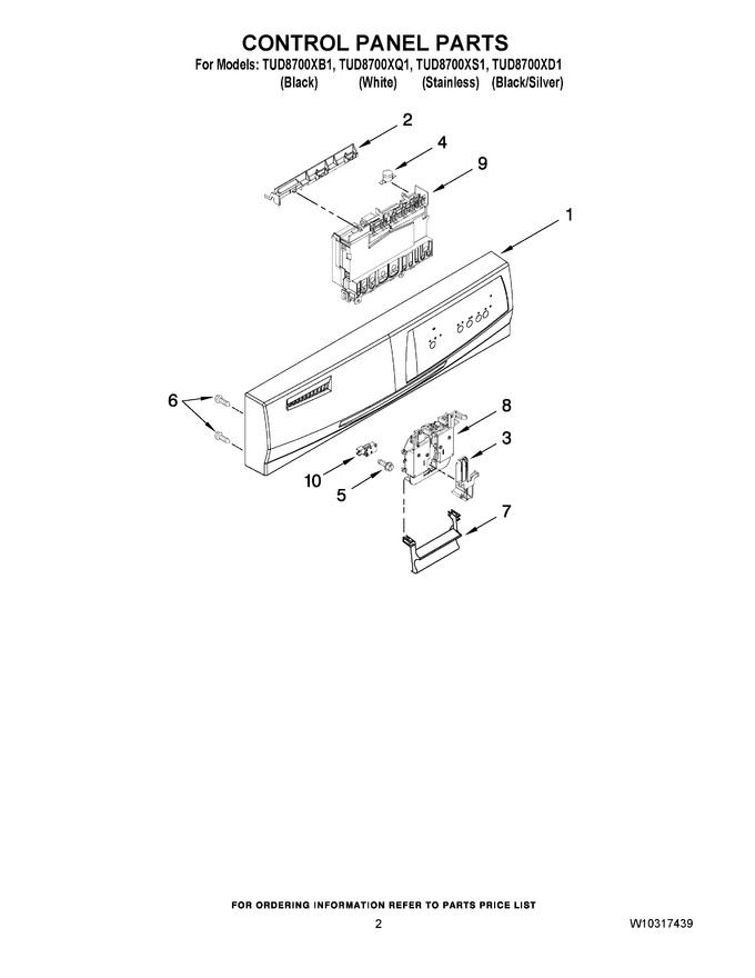 Diagram for TUD8700XB1