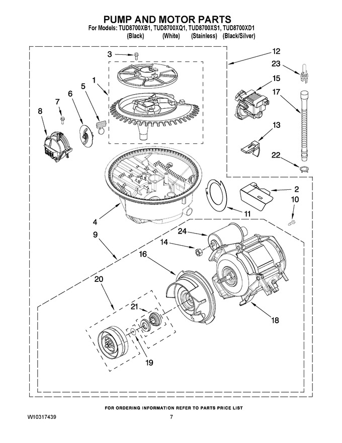 Diagram for TUD8700XQ1