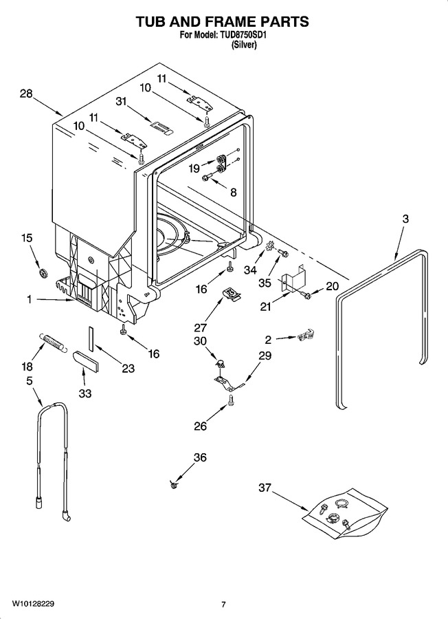 Diagram for TUD8750SD1
