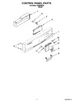 Diagram for 02 - Control Panel Parts