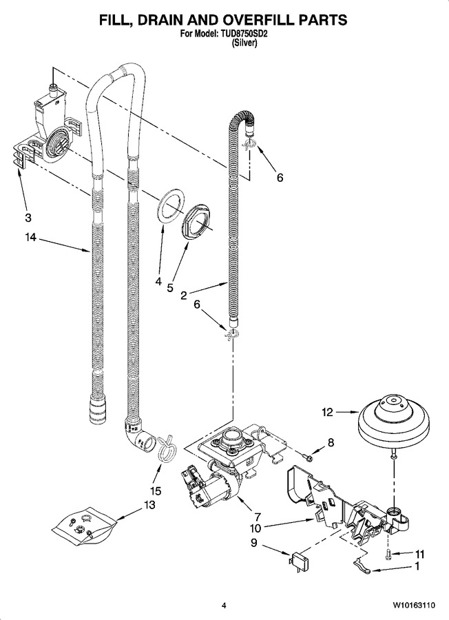 Diagram for TUD8750SD2