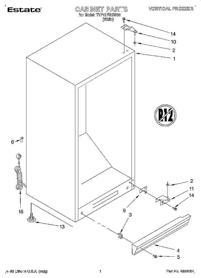 Diagram for TVF12FRGW00