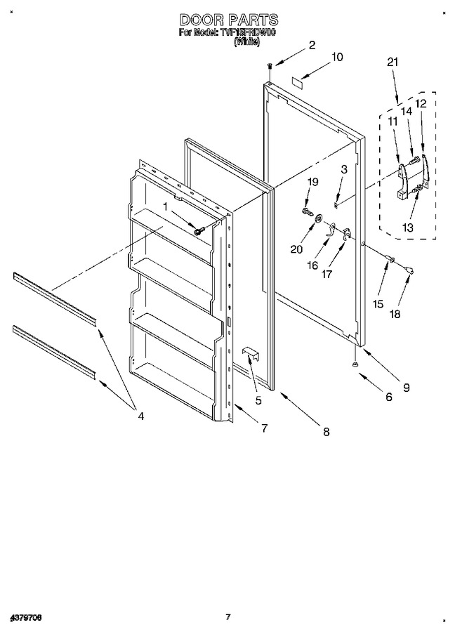 Diagram for TVF15FRDW00