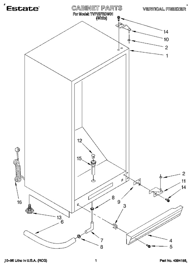 Diagram for TVF15FRDW01