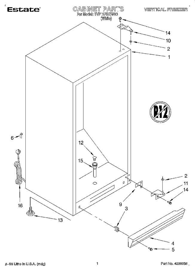 Diagram for TVF15FRGW00