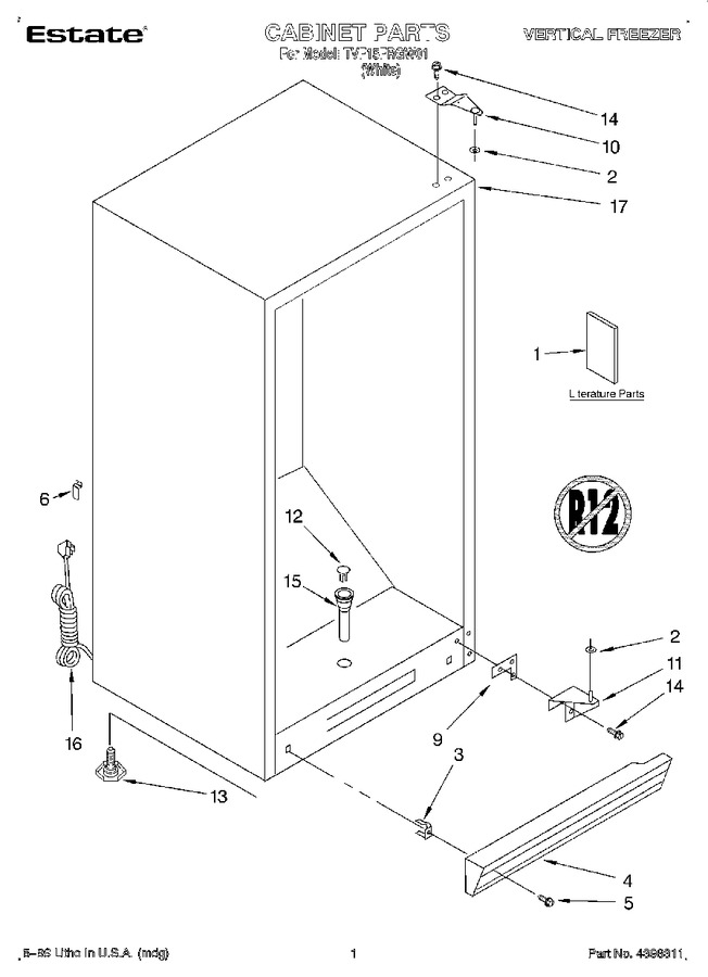 Diagram for TVF15FRGW01