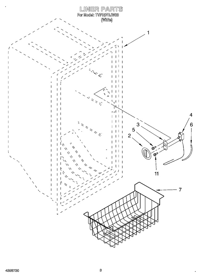 Diagram for TVF15FRJW00