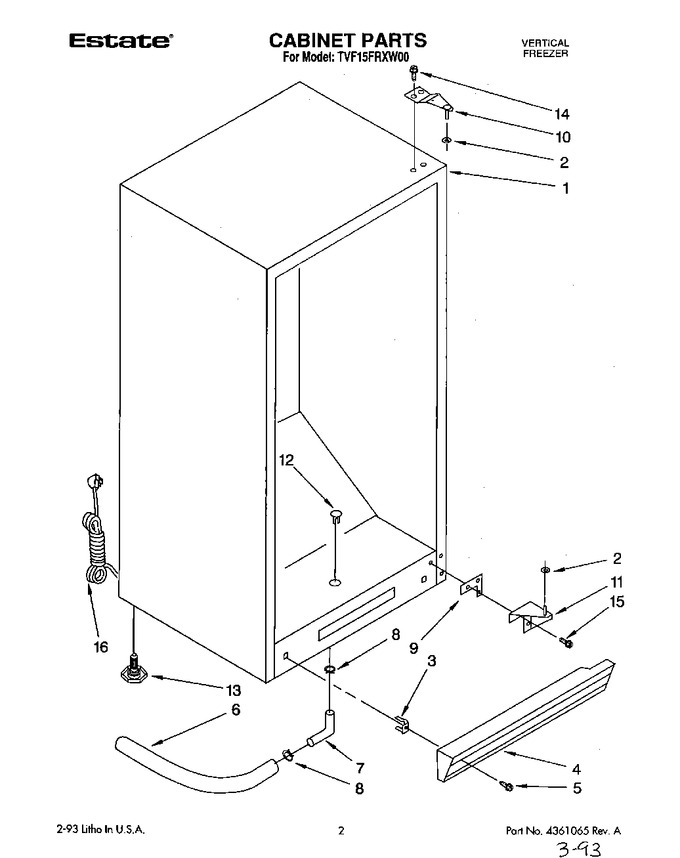 Diagram for TVF15FRXW00