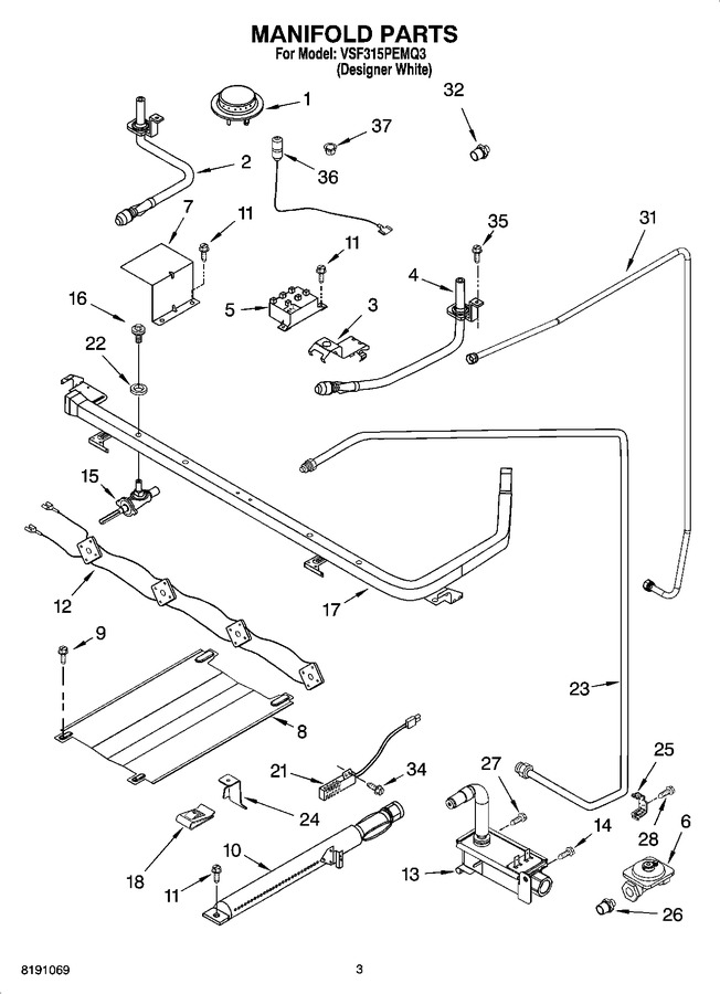 Diagram for VSF315PEMQ3