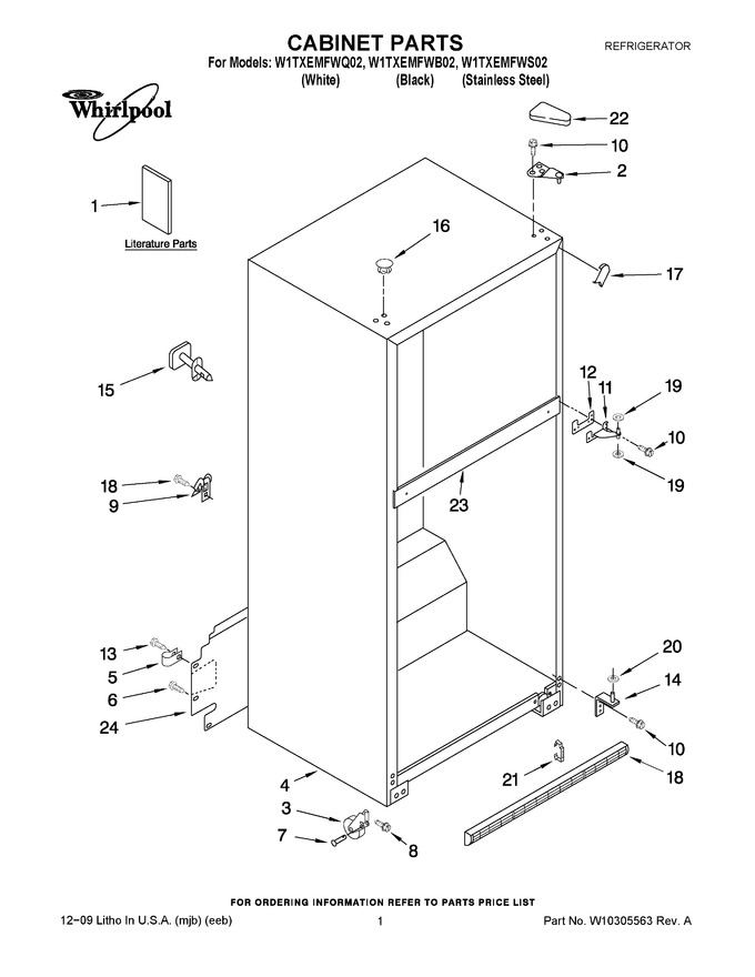 Diagram for W1TXEMFWB02
