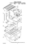 Diagram for 05 - Shelf Parts