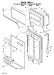 Diagram for 02 - Door Parts