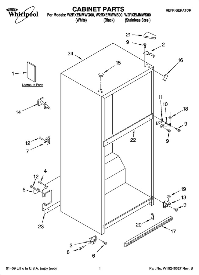 Diagram for W2RXEMMWQ00