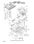 Diagram for 03 - Shelf Parts