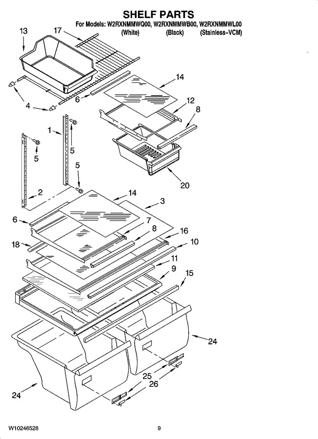Diagram for W2RXNMMWL00