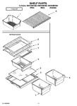 Diagram for 06 - Shelf Parts, Optional Parts (not Included)