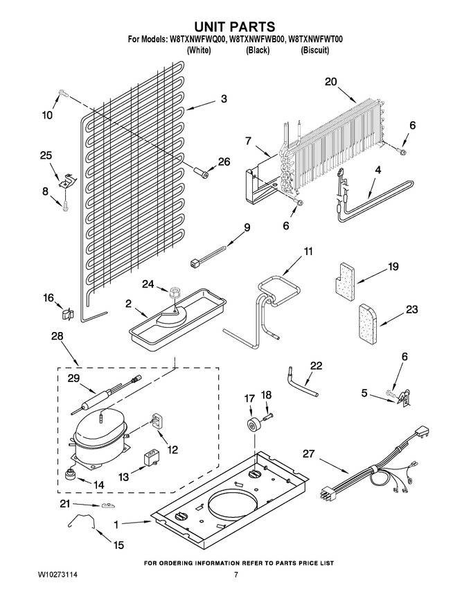 Diagram for W8TXNWFWQ00