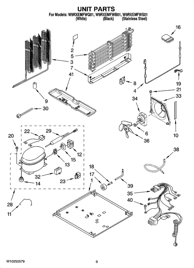 Diagram for W9RXEMFWB01