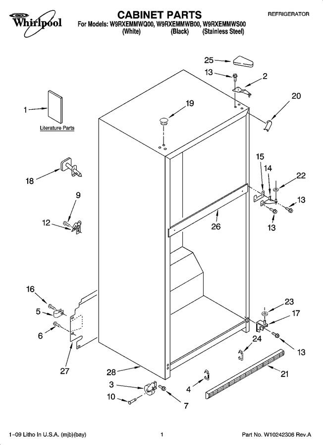 Diagram for W9RXEMMWS00