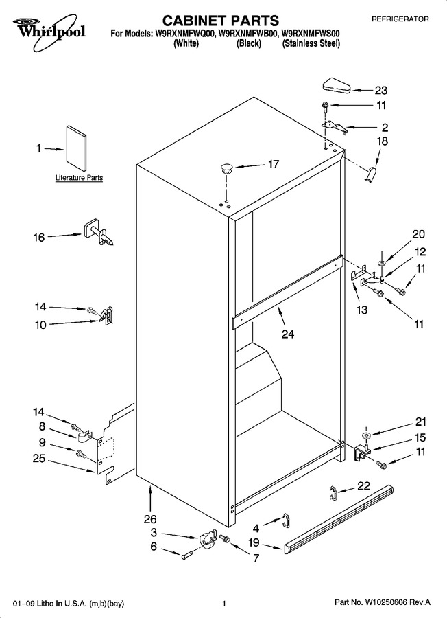Diagram for W9RXNMFWQ00