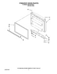 Diagram for 06 - Freezer Door Parts