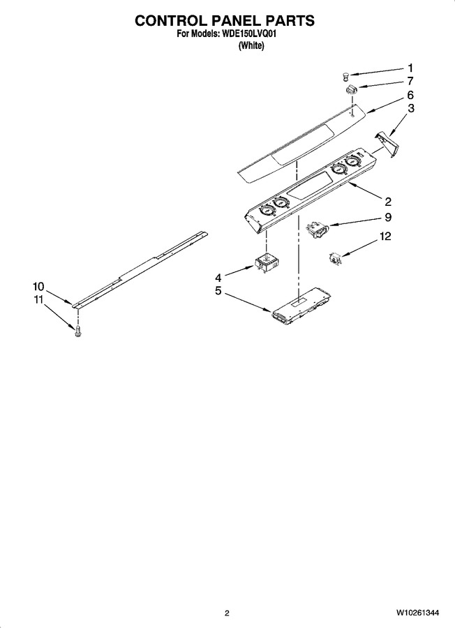 Diagram for WDE150LVQ01