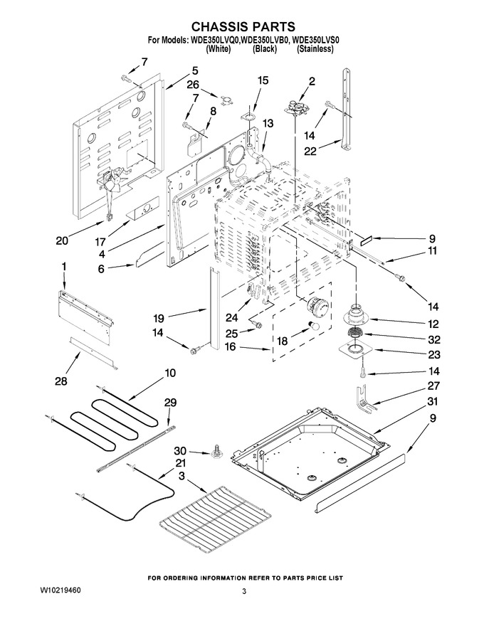 Diagram for WDE350LVS0