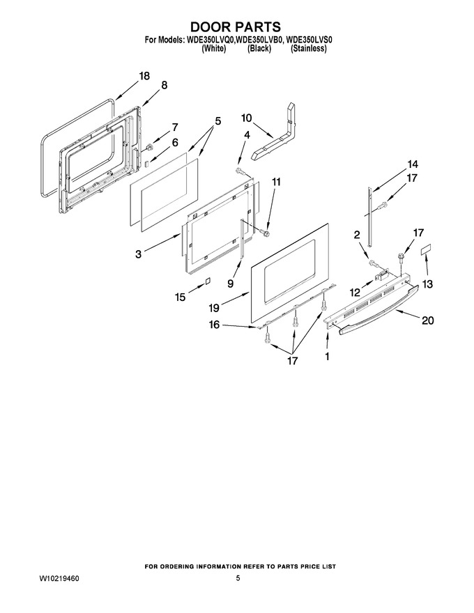 Diagram for WDE350LVS0