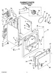 Diagram for 02 - Cabinet Parts