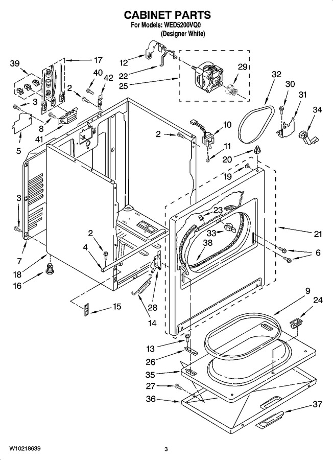 Diagram for WED5200VQ0