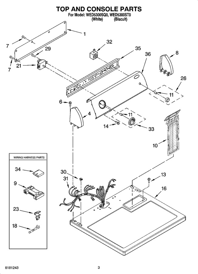 Diagram for WED5300SQ0